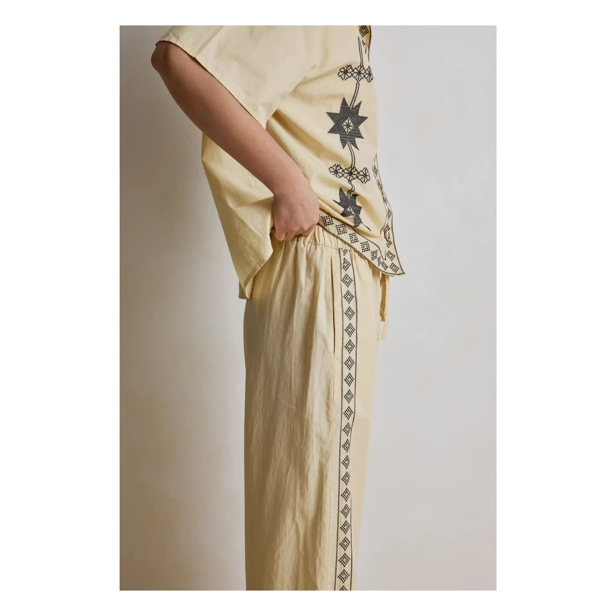 Hod – Poppy Baumwollhose | Champagner