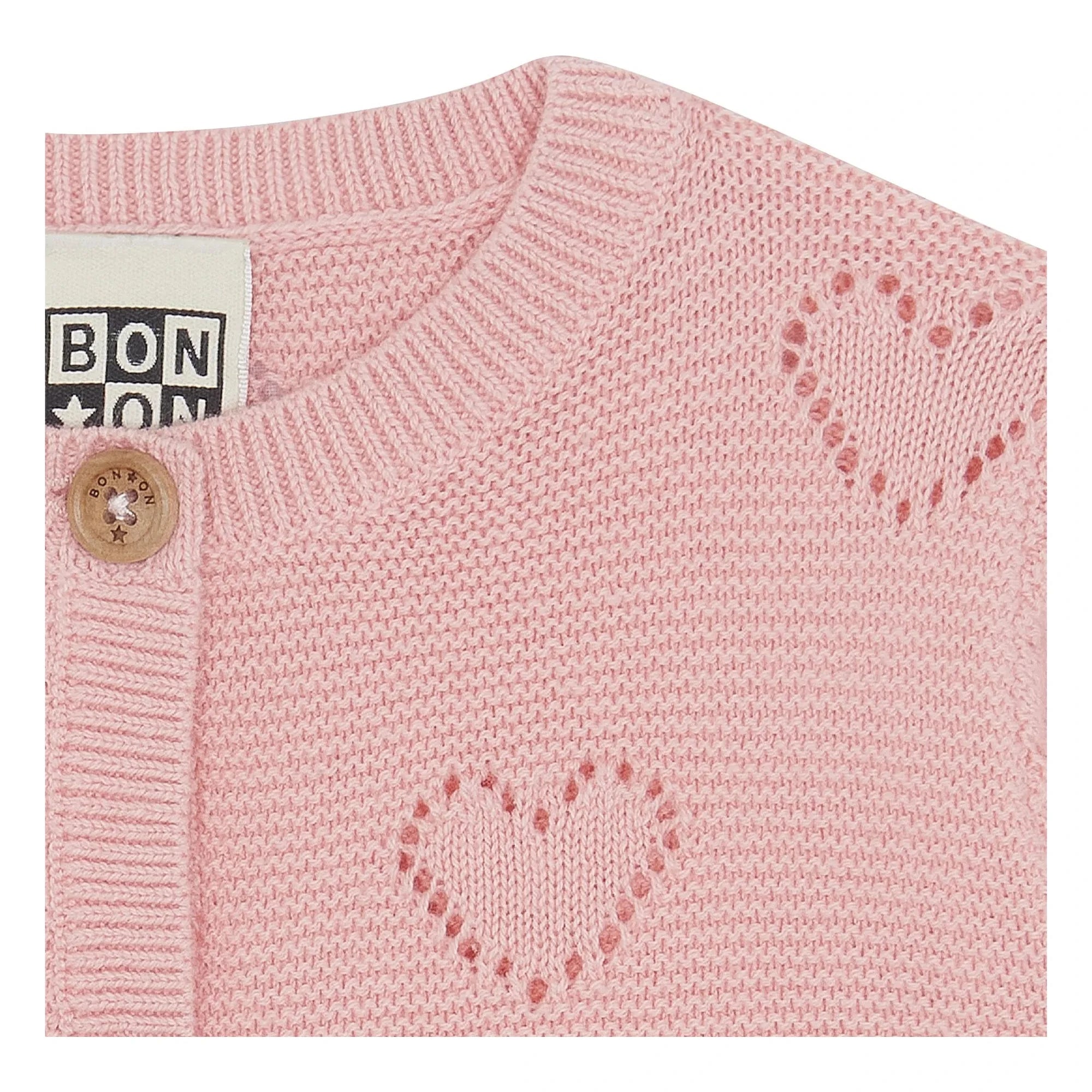 Bonton - Cardigan Lilet Coe Kalpler | Toz Pembe