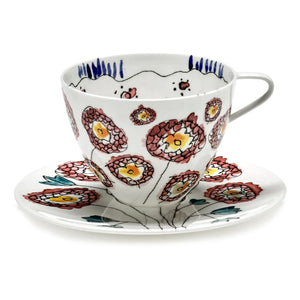 Serax - Coffee cup and saucer Anemone, Serax for Marni - 2'li Set | Süt