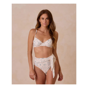 Rylee + Cru - Tile Jersey Top Geri Dönüştürülmüş Elyaf | Ecru