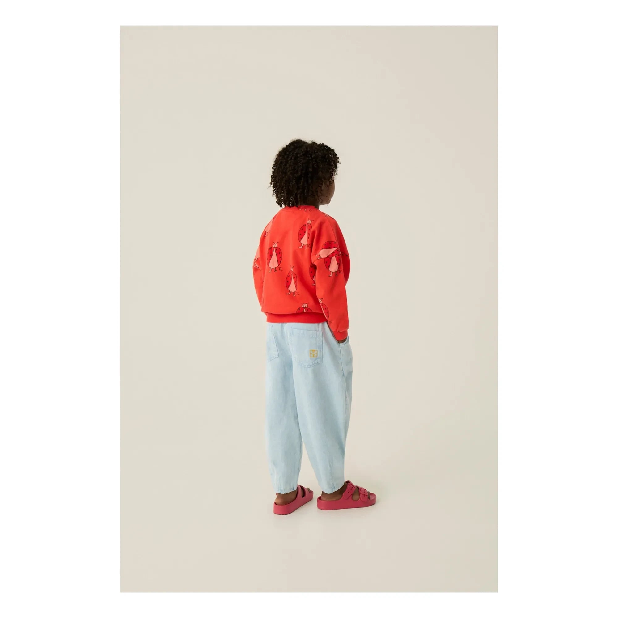 The Campamento - Uğur Böceği Sweatshirt | Kırmızı