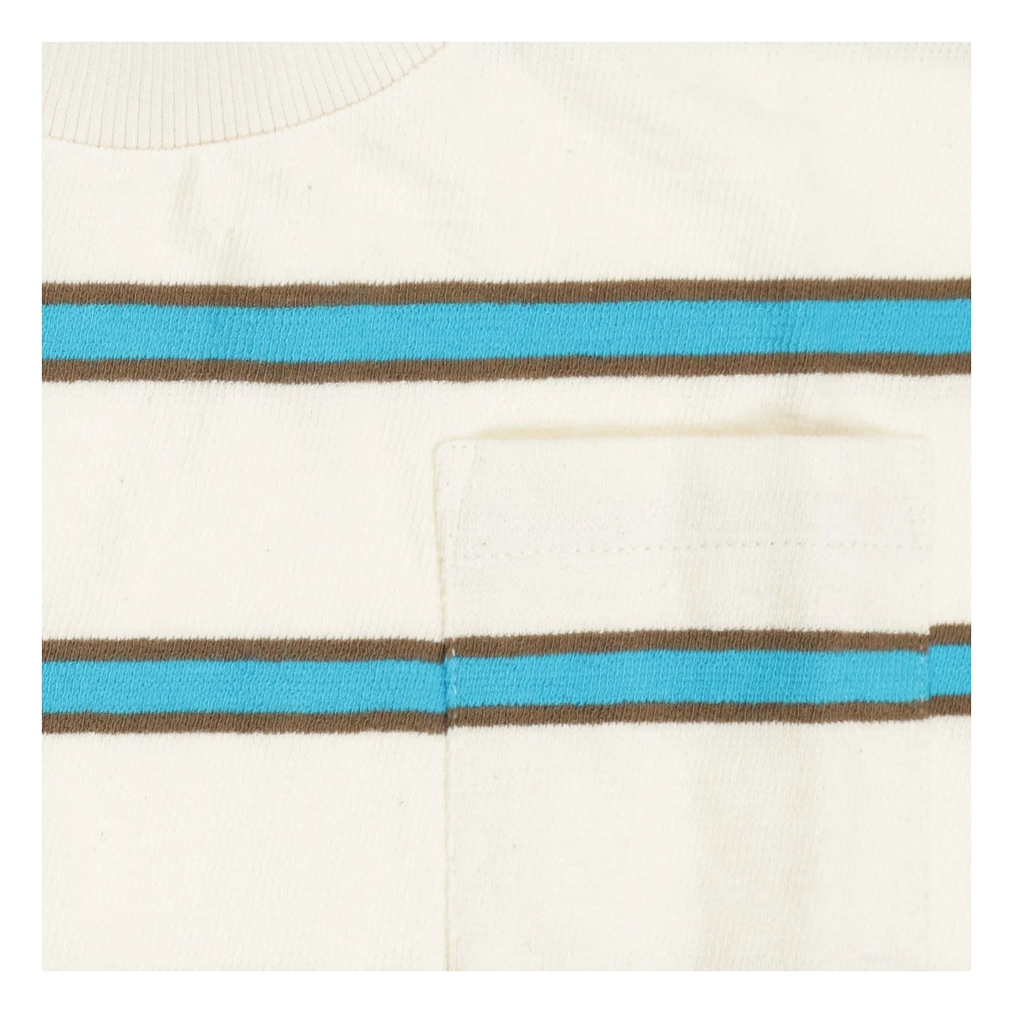 Tumble N'Dry - Oceano Oversize Striped Organic Cotton T-Shirt | Blue
