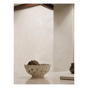 Ferm Living - Plait Ceramic Basket | Off-White