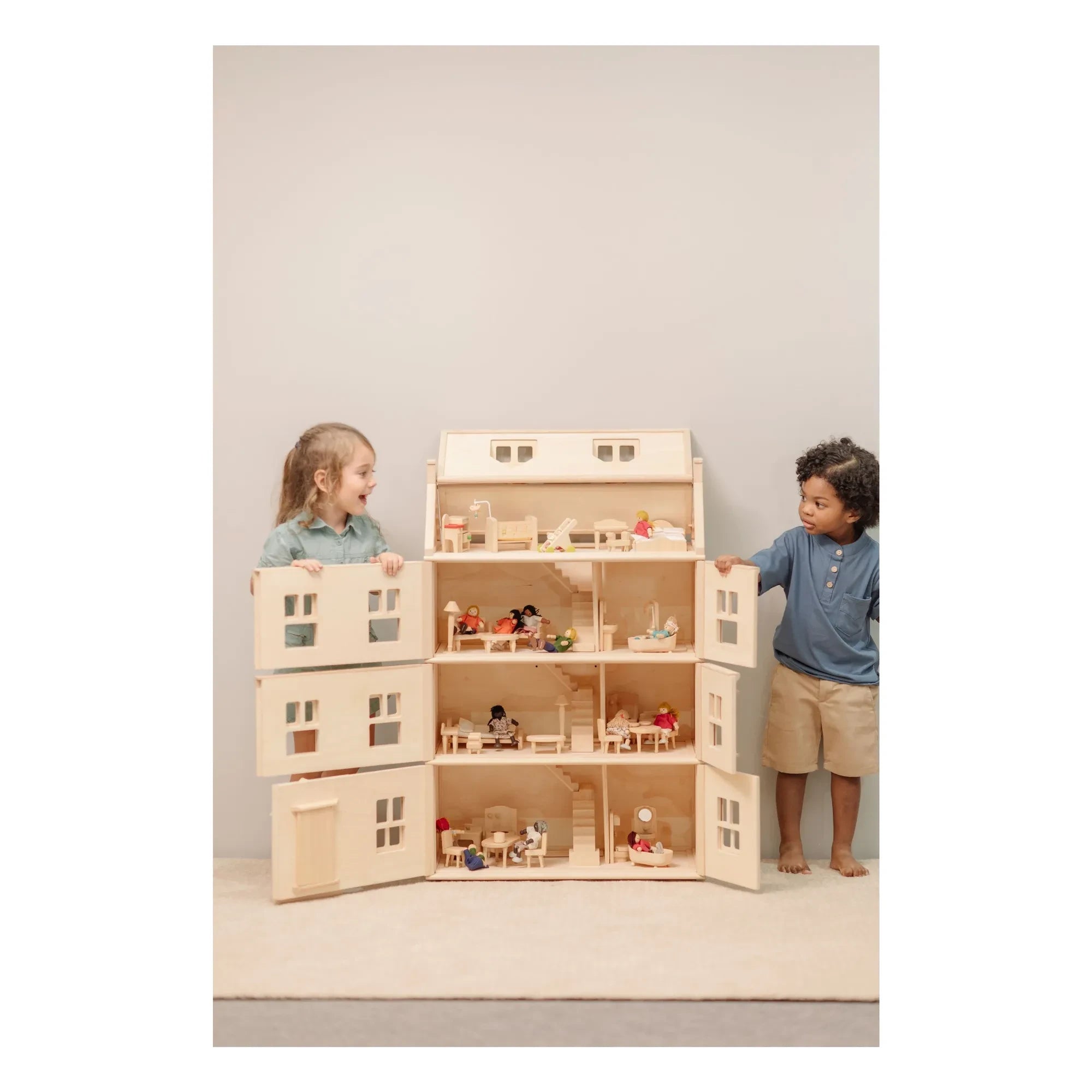 Plan Toys - Büyük Viktorya tarzı ev