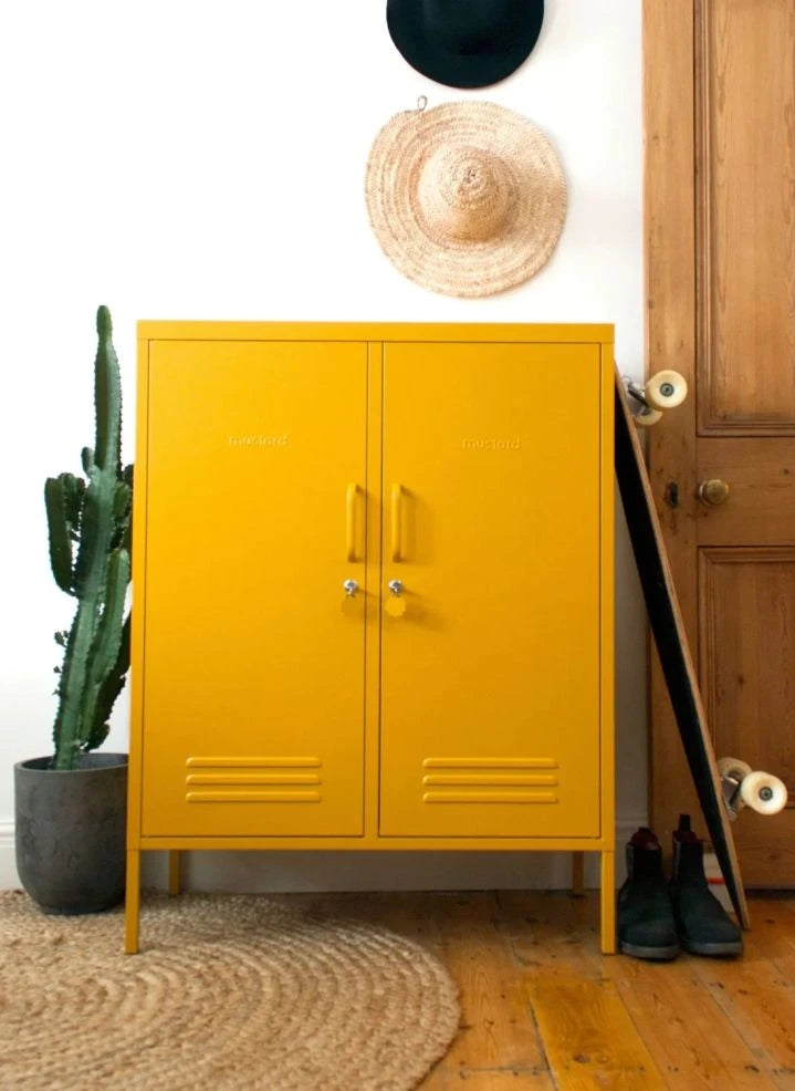 Mustard Made - Midi Metal Storage Unit | Light Yellow