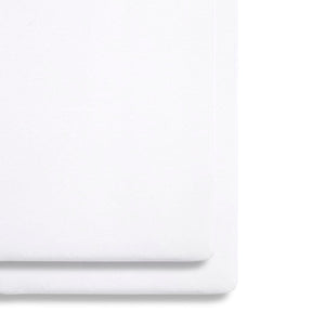 Snuz Crib Fitted Sheets - White - 2 Pack-Sheets- | Natural Baby Shower