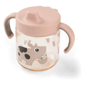 Done by deer - Tiny Farm tritan öğrenme bardağı | Pembe