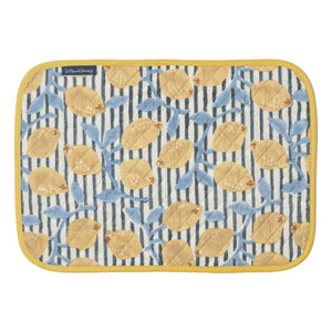Le Monde Sauvage - Sicily Double-Sided American Tablecloth - 4 Piece Set | Yellow