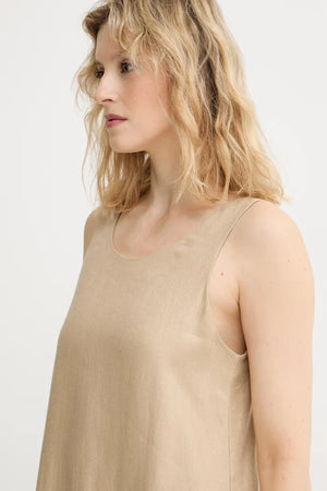 Weekend Max Mara лен yazlık elbise