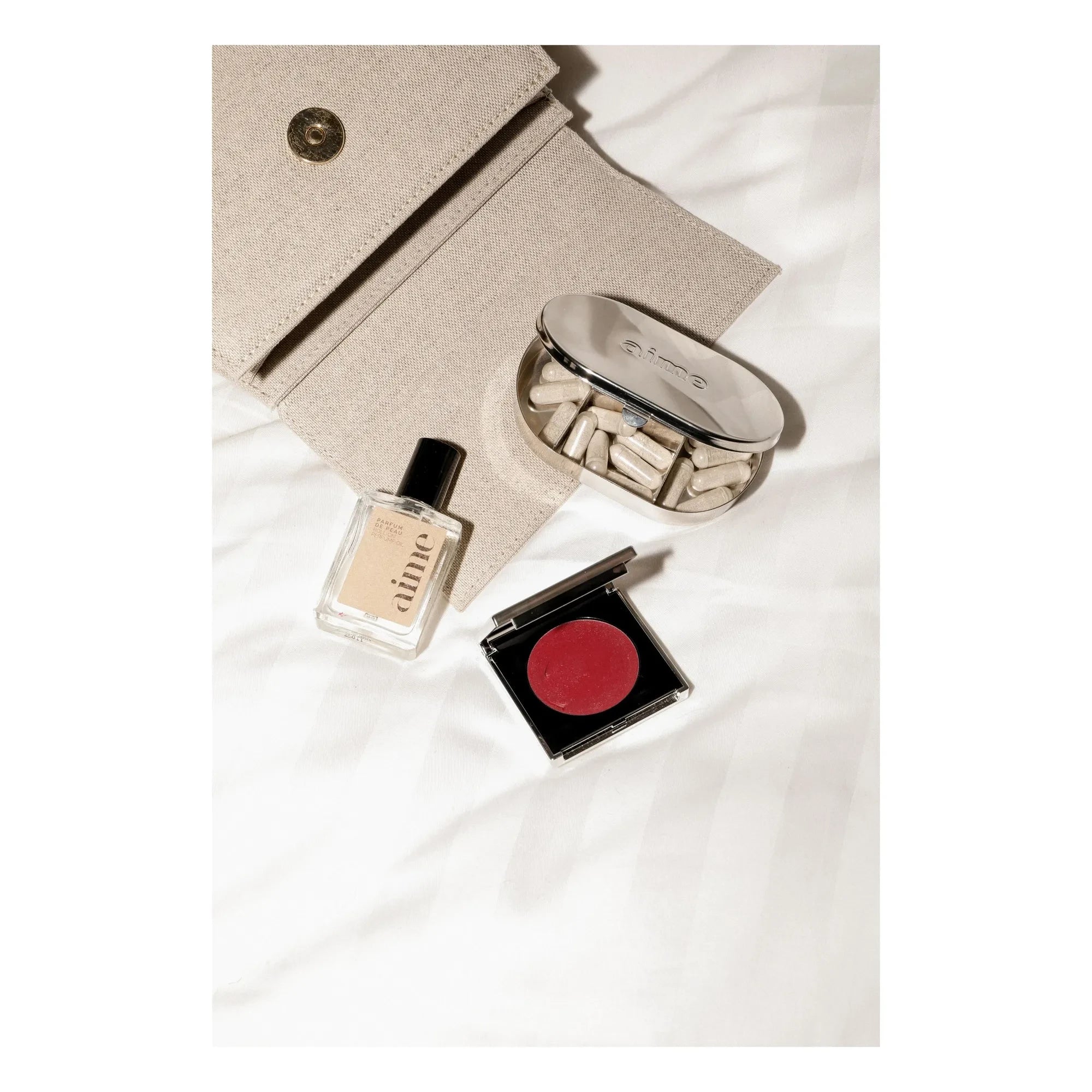 AIME - Travel Medicine Box | Silver