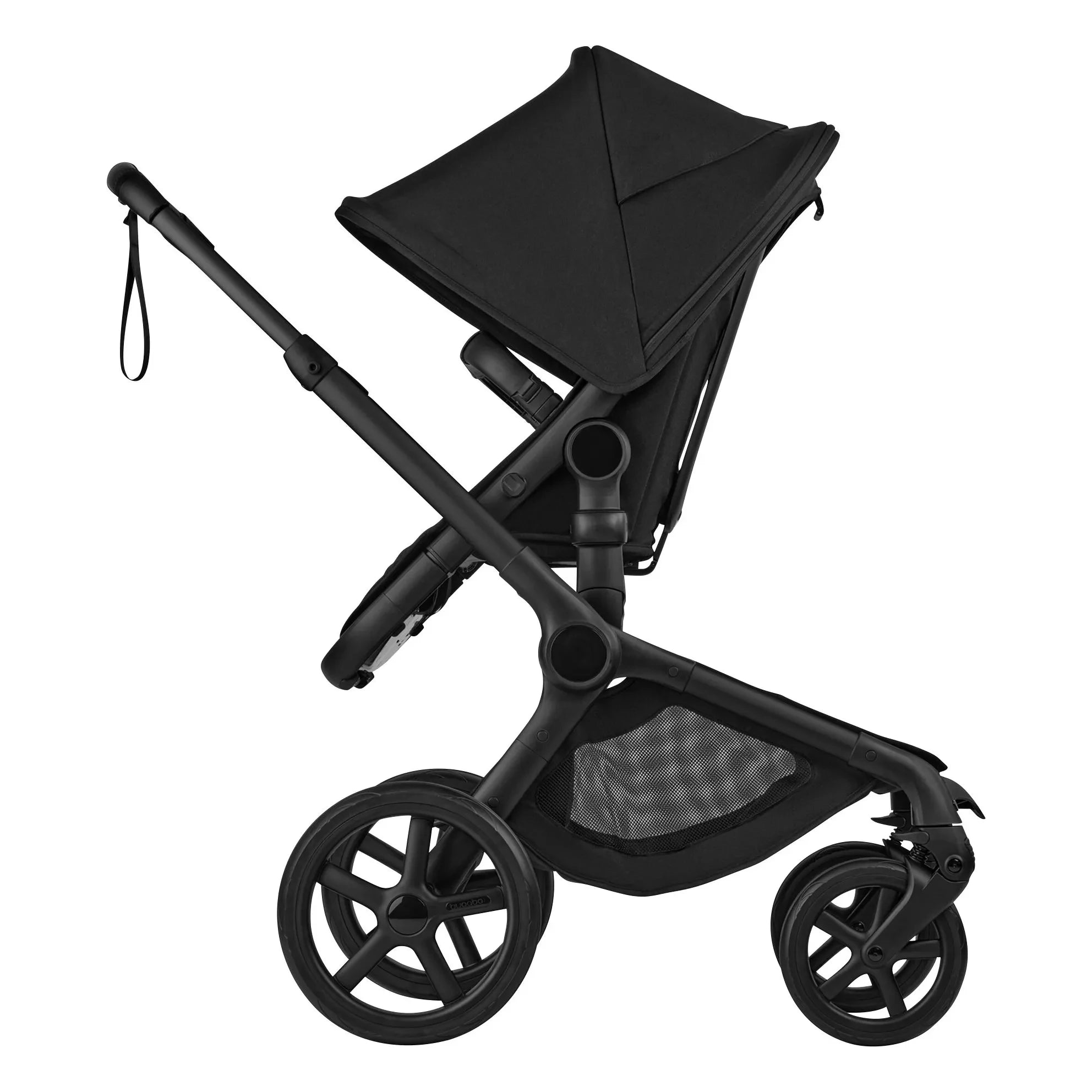 Bugaboo - Bugaboo Fox 5 Renew - Her zemine uygun bebek arabası tam şasi siyah | Siyah