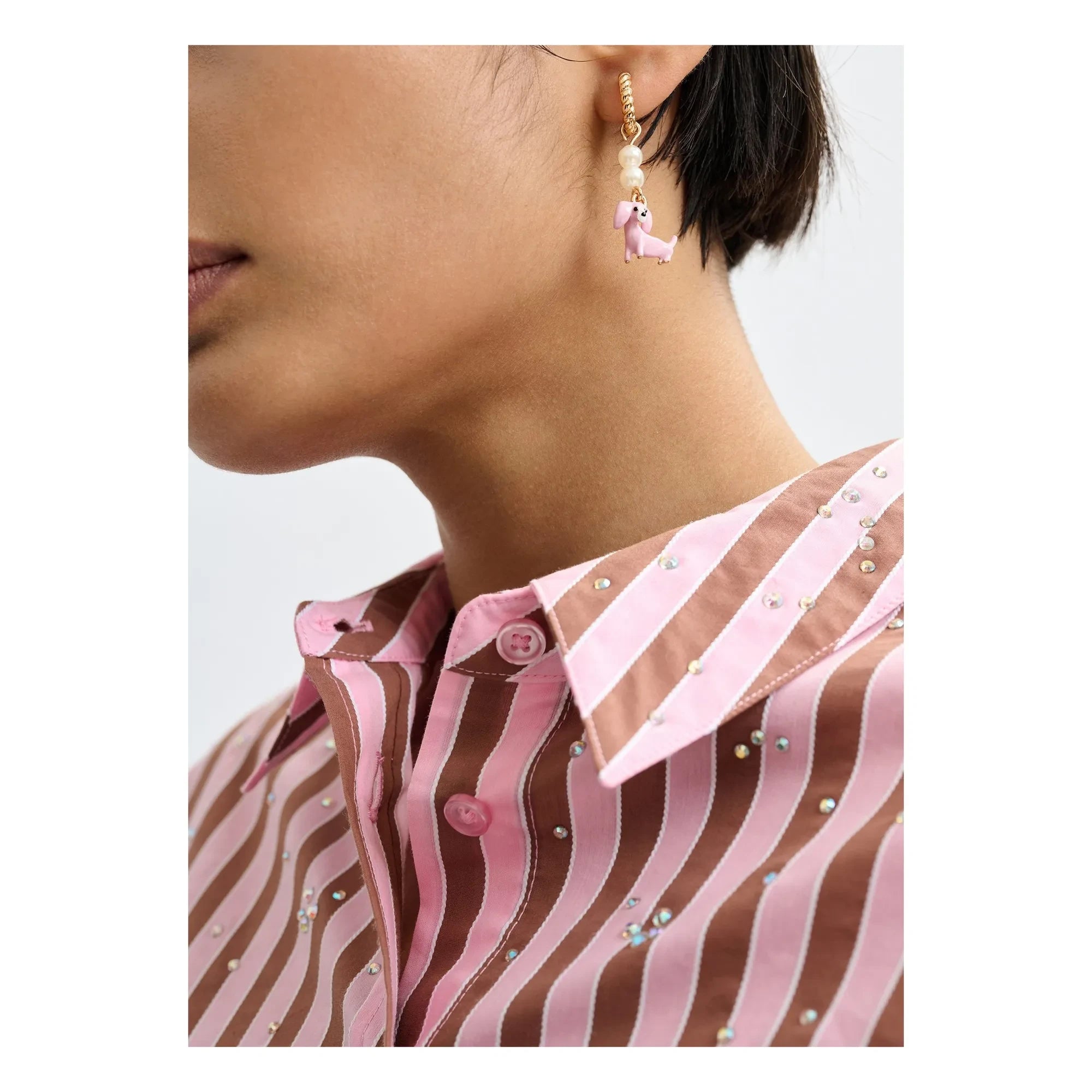 Essentiel Antwerp - Jerod Küpeler | Pembe