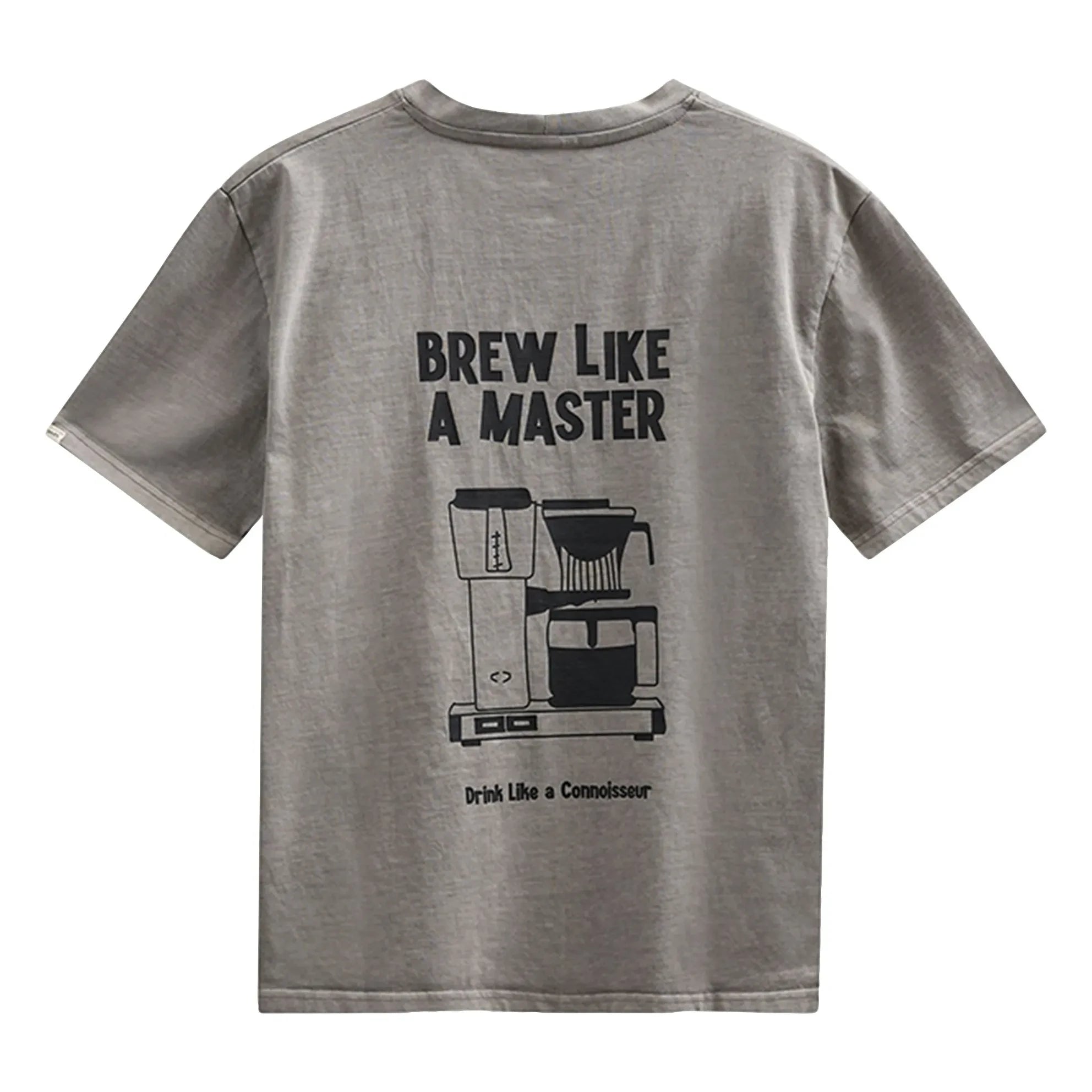 Anerkjendt - Akvillads Brewlikeamaster Tişört | Gri melanj