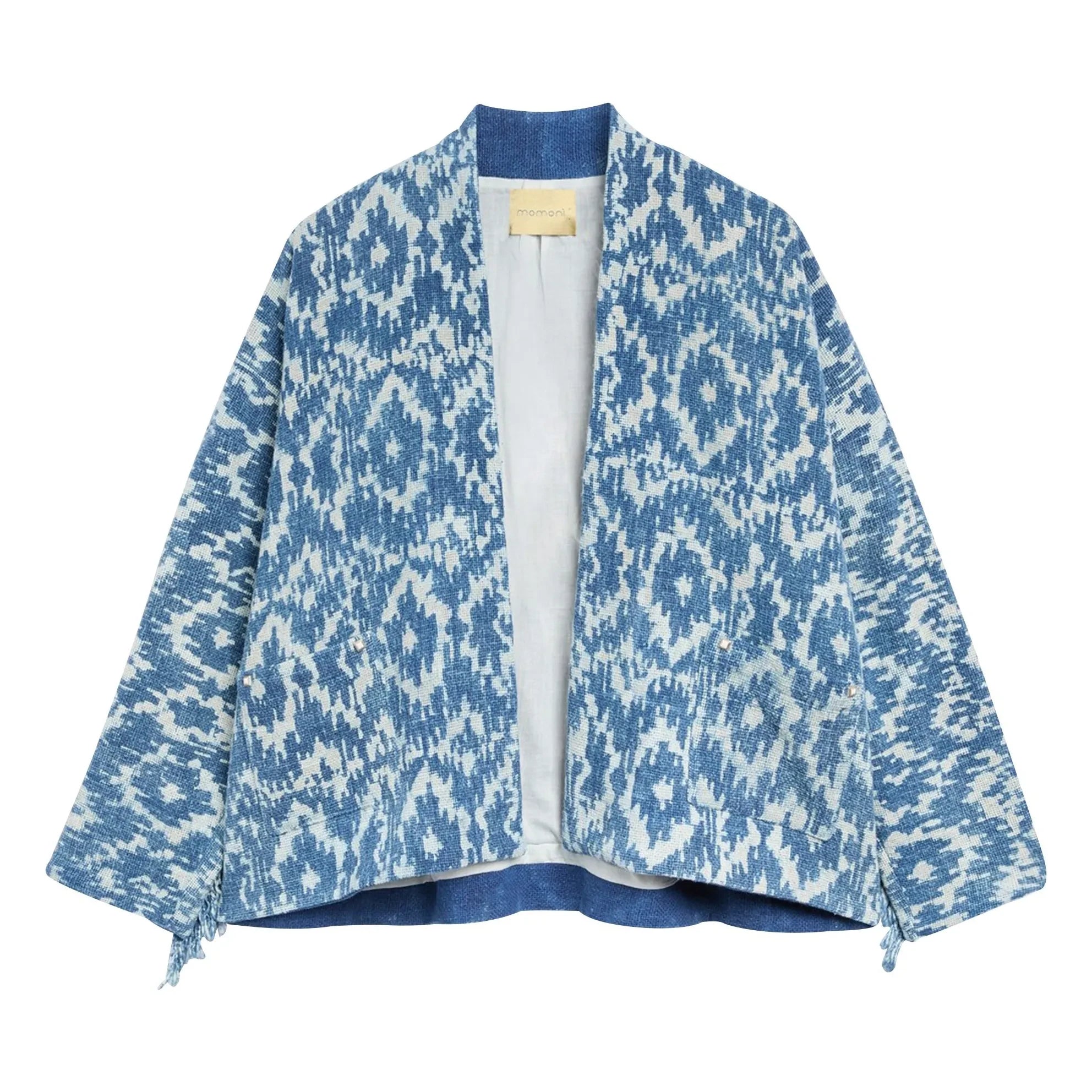 Momoni - Halbbaumwolljacke | Blau