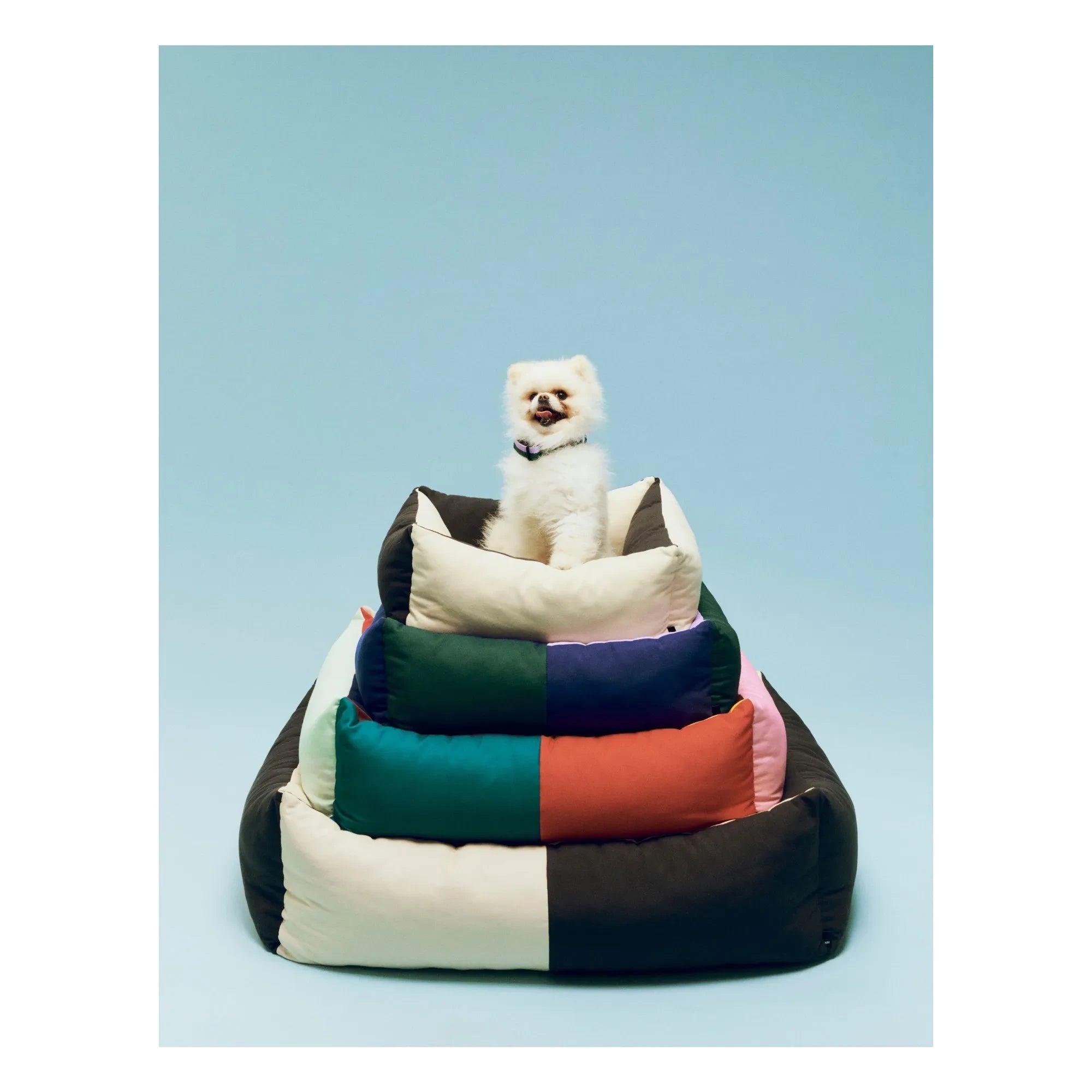 Heu - Hundebett | Schwarz