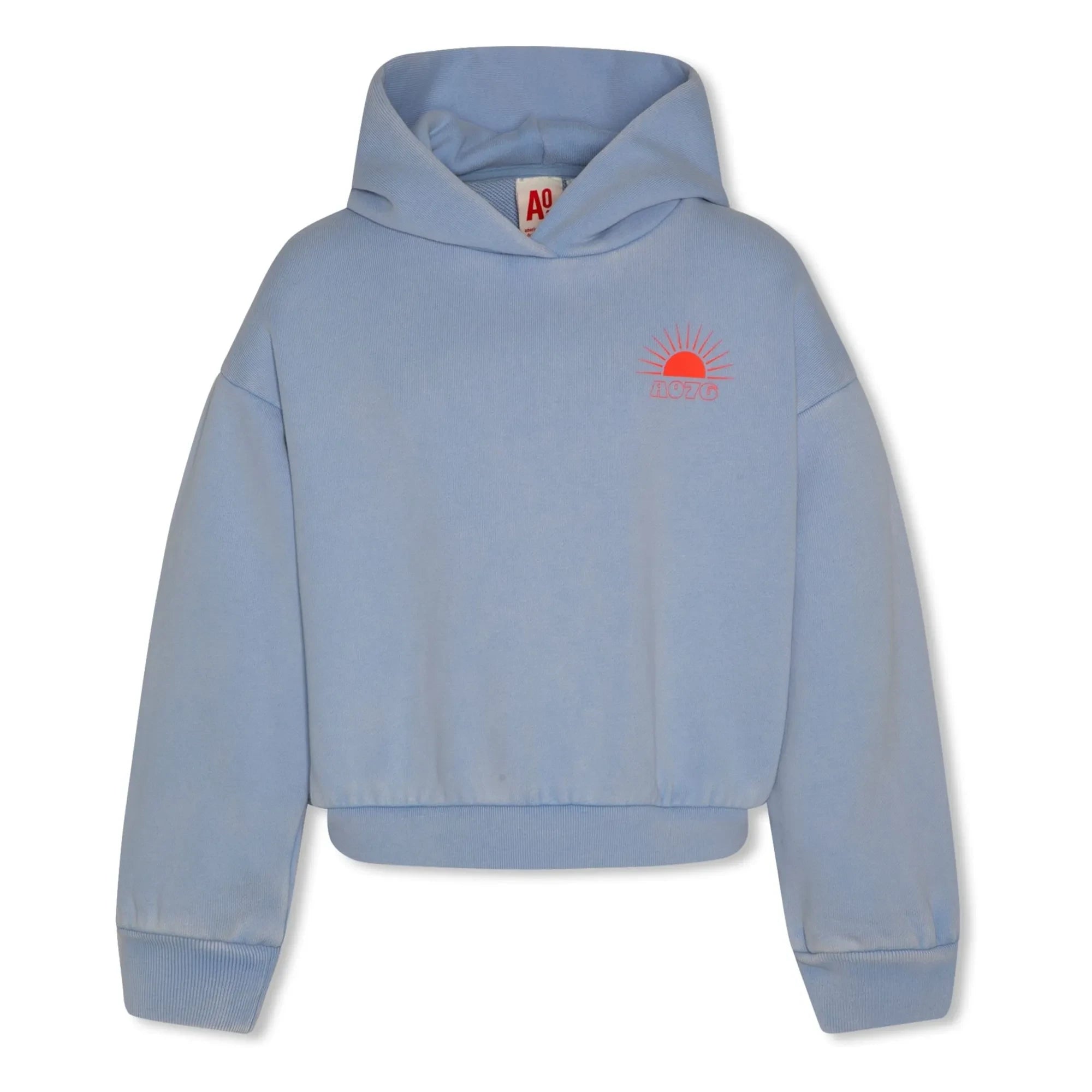 AO76 - Hoodie Demi Vitamin Sea Recycled Cotton | Light Blue