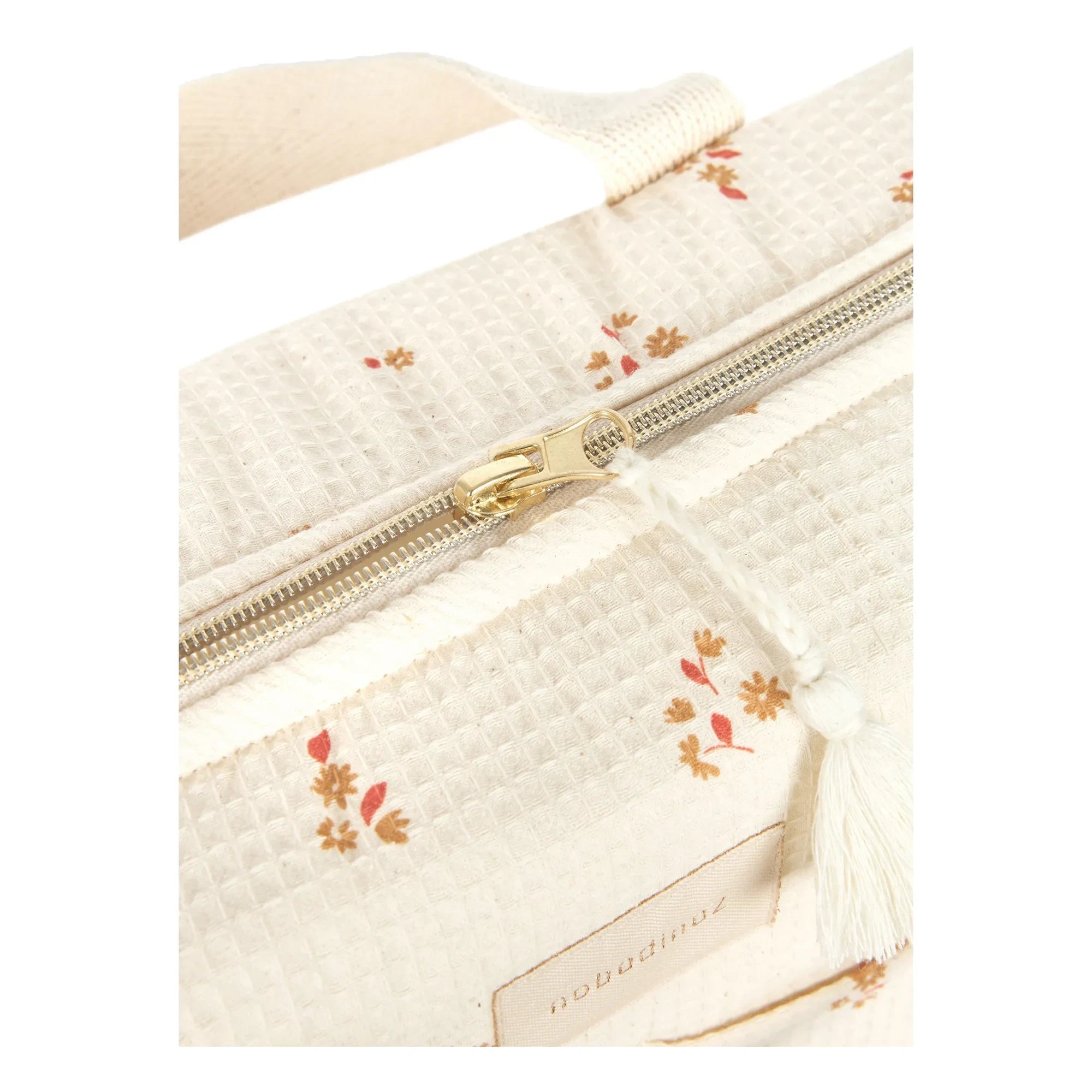 Nobodinoz - Gala Opera Lily Waterproof Baby Changing Bag | Ecru