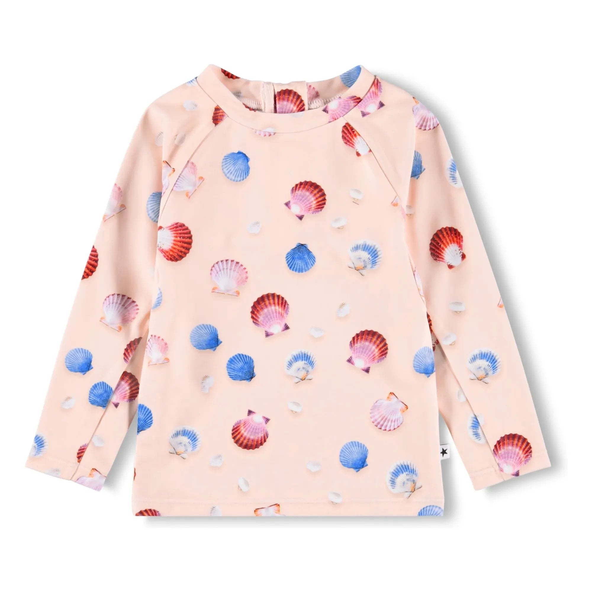 Molo - Nemo Anti-UV T-Shirt Muscheln recycelte Faser | Hellrosa