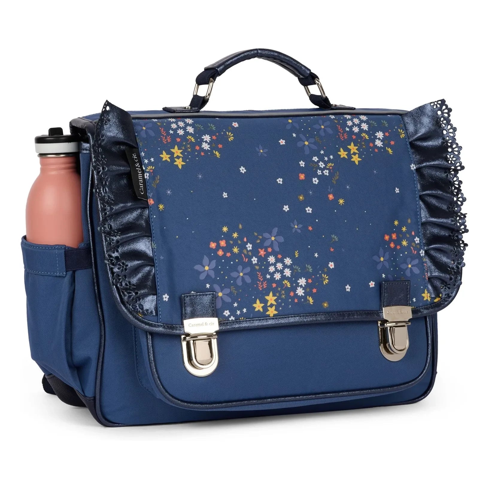 Caramel & Cie – Stella Rüschentasche | Marineblau