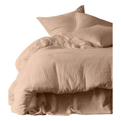 Haomy - Cotton Gauze Bed Linen Cover Mykonos | Cimarron