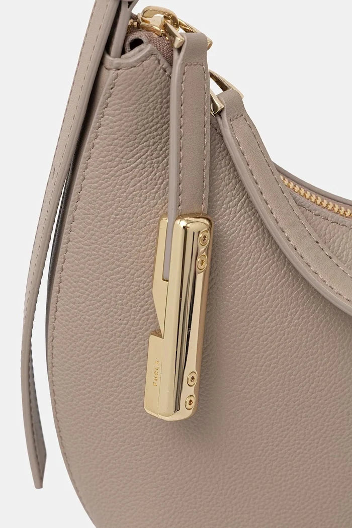 Furla Kadın Deri Goccia S Shoulder Bag Kroasan Çanta