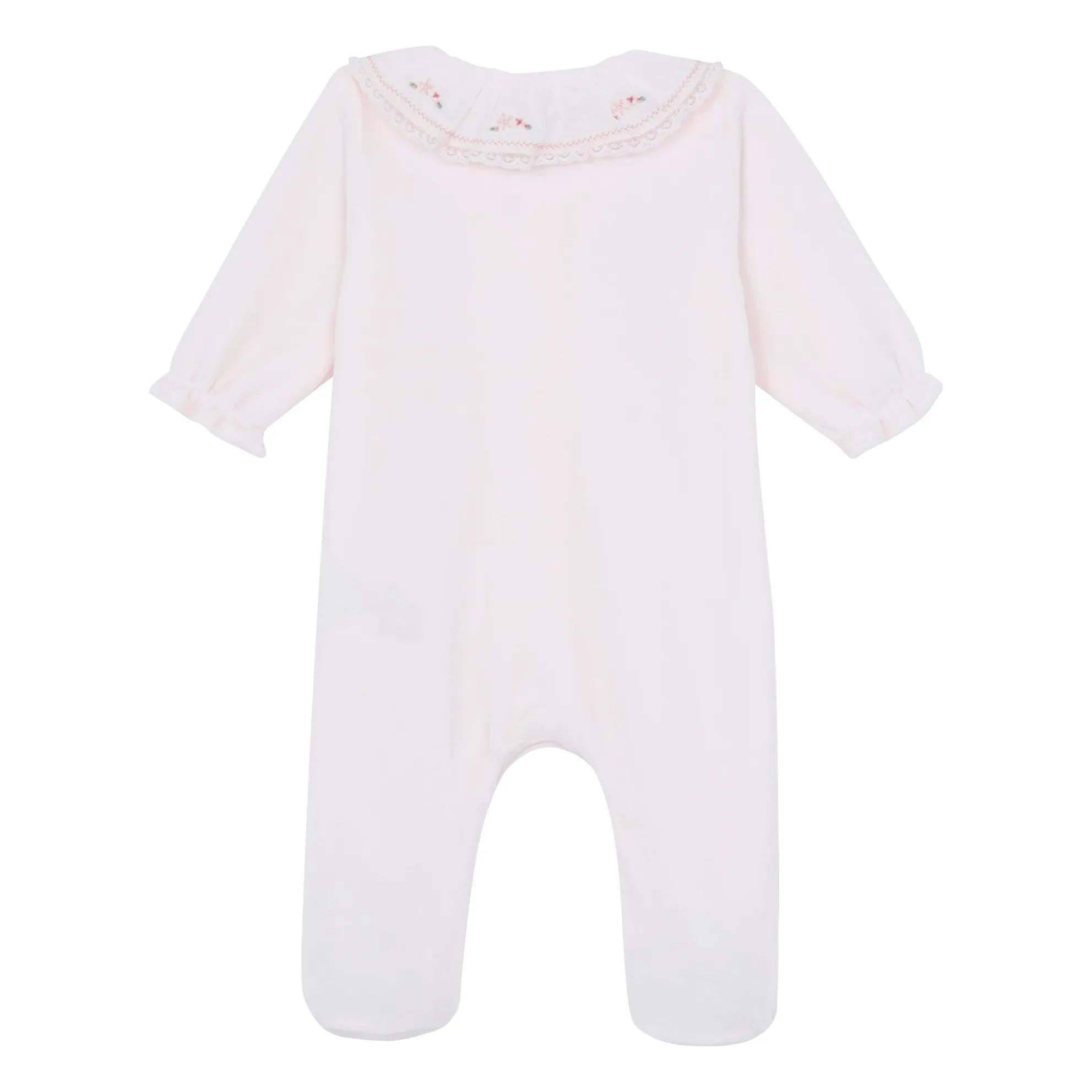 Tartine et Chocolat - Claudine Yaka Dantel Pijama | Açık Pembe
