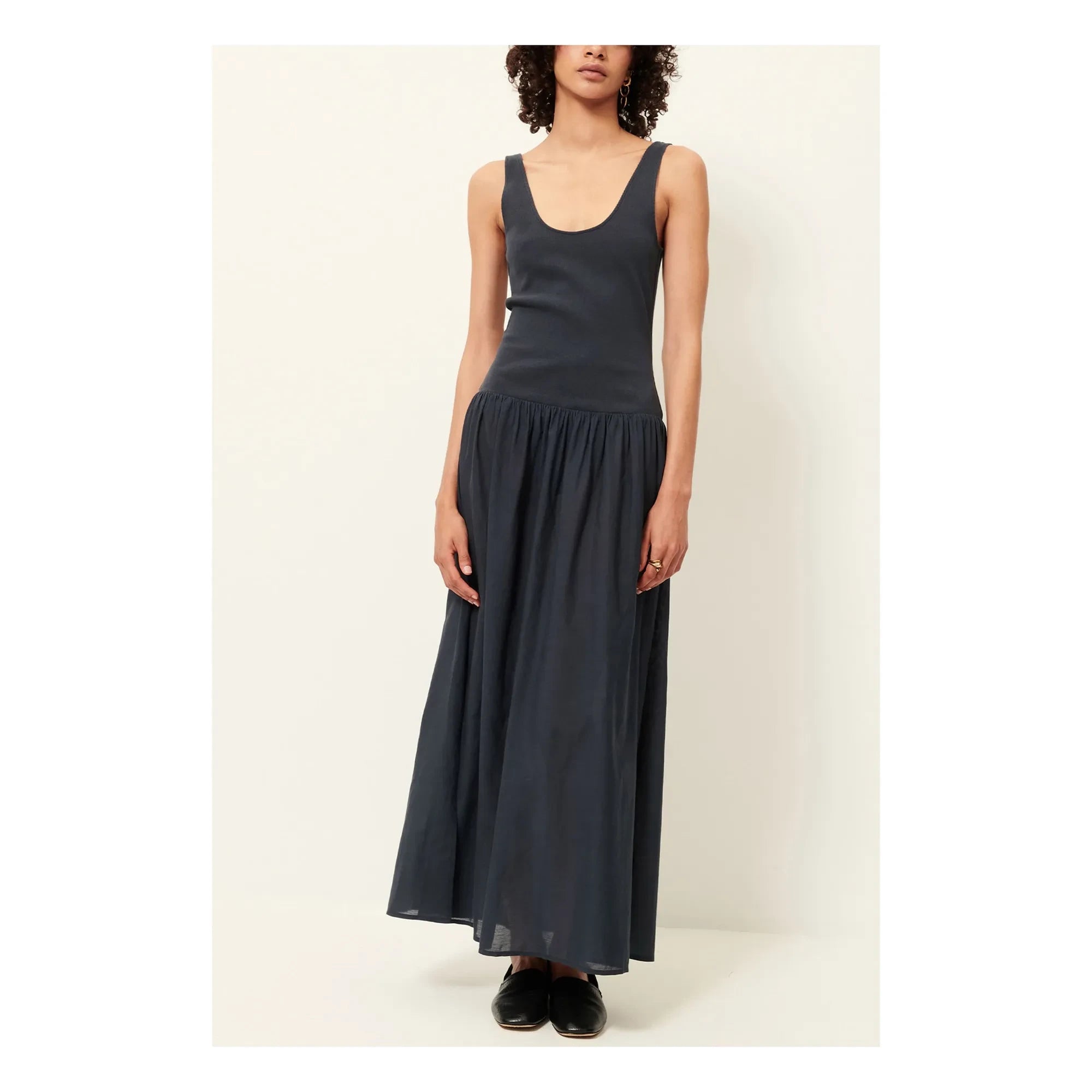 Sessùn - Solao Dress | Charcoal Gray