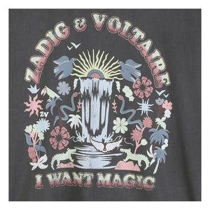 Zadig & Voltaire – I Want Magic Oversize T-Shirt | Dunkelgrau