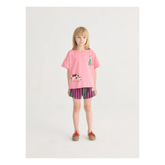 Bobo Choses - Farm T-shirt Organic Cotton | Pink