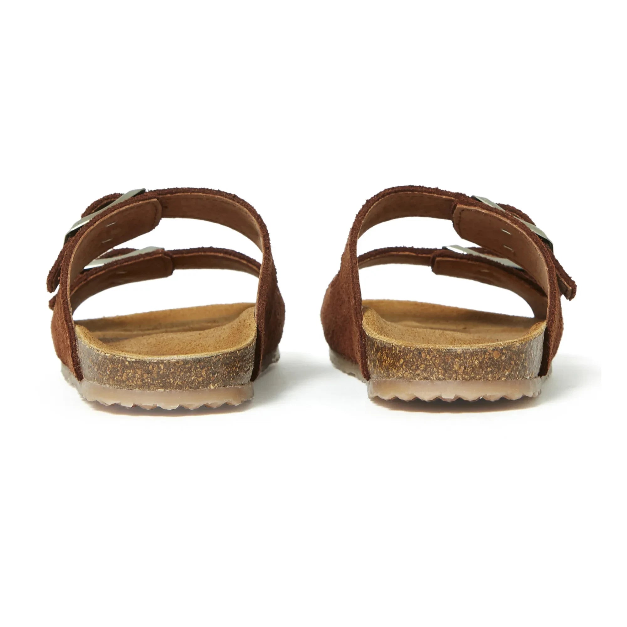 Pèpè - Two Con Me - Double Buckle Sandals | Brown