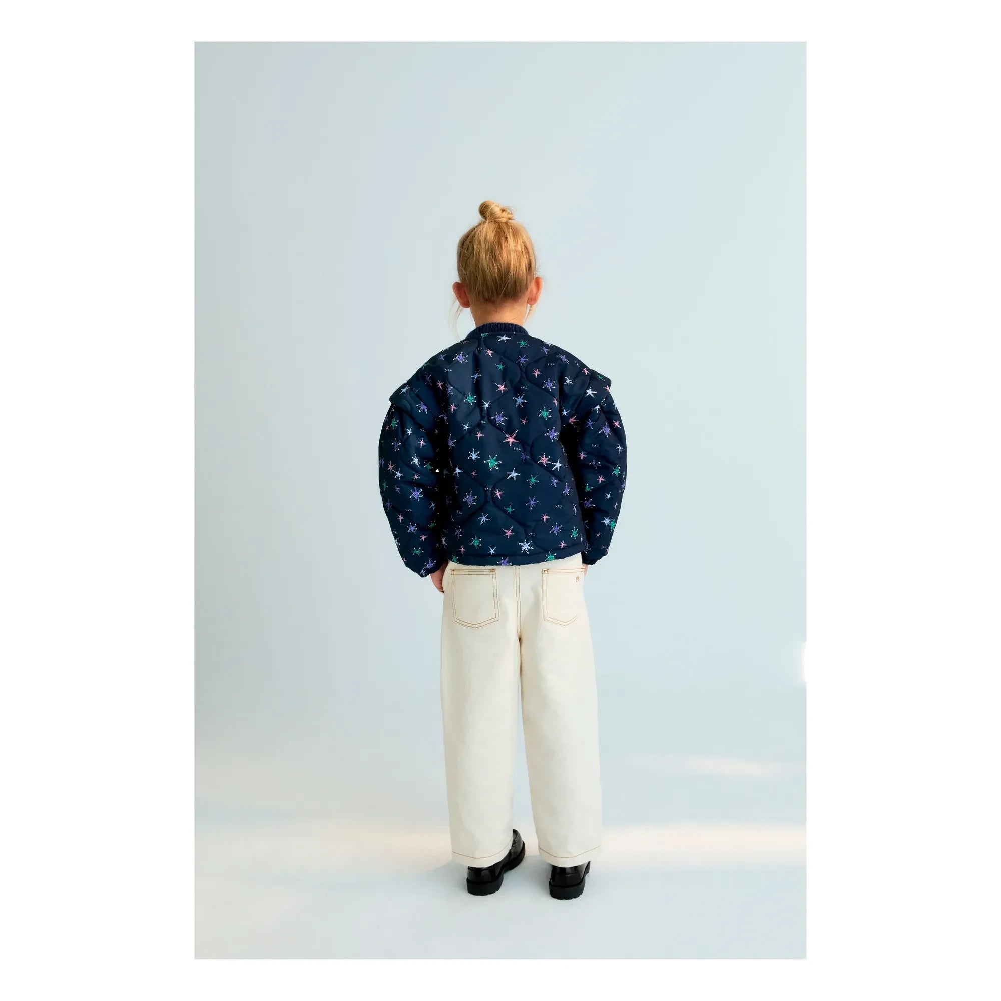 the new society - Organik Pamuklu Baggy Jean | Ecru