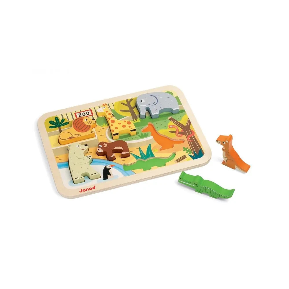 Janod - Dickes Zoo-Puzzle