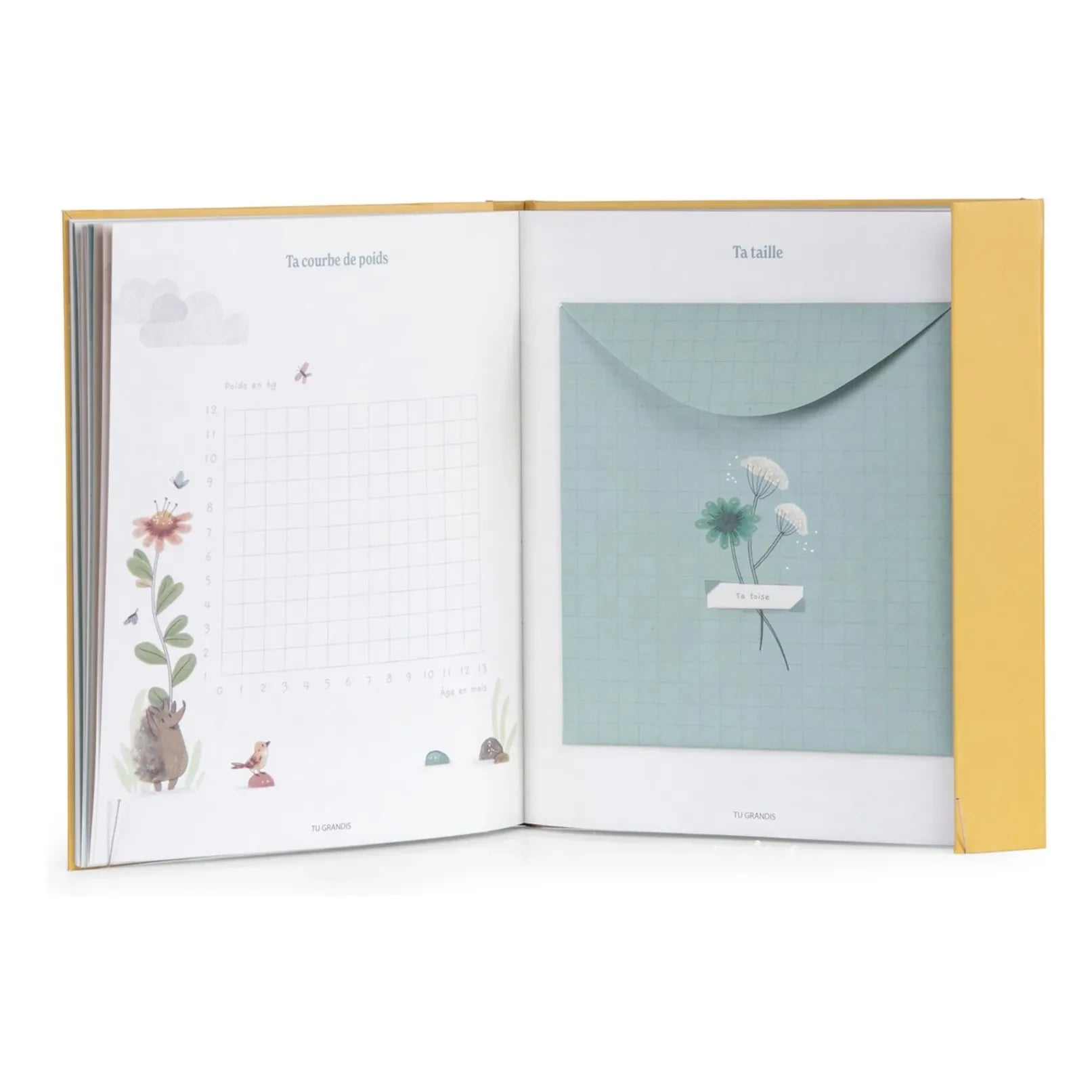 Moulin Roty - Doğum kitabı - Trois petits lapins