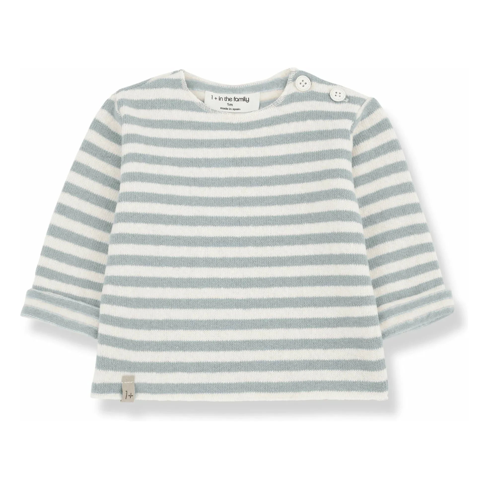 1+ in the family - Aubin T-Shirt | Grau meliert