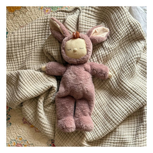 Olli Ella - Cozy Dinkum Tavşan oyuncak | Mauve