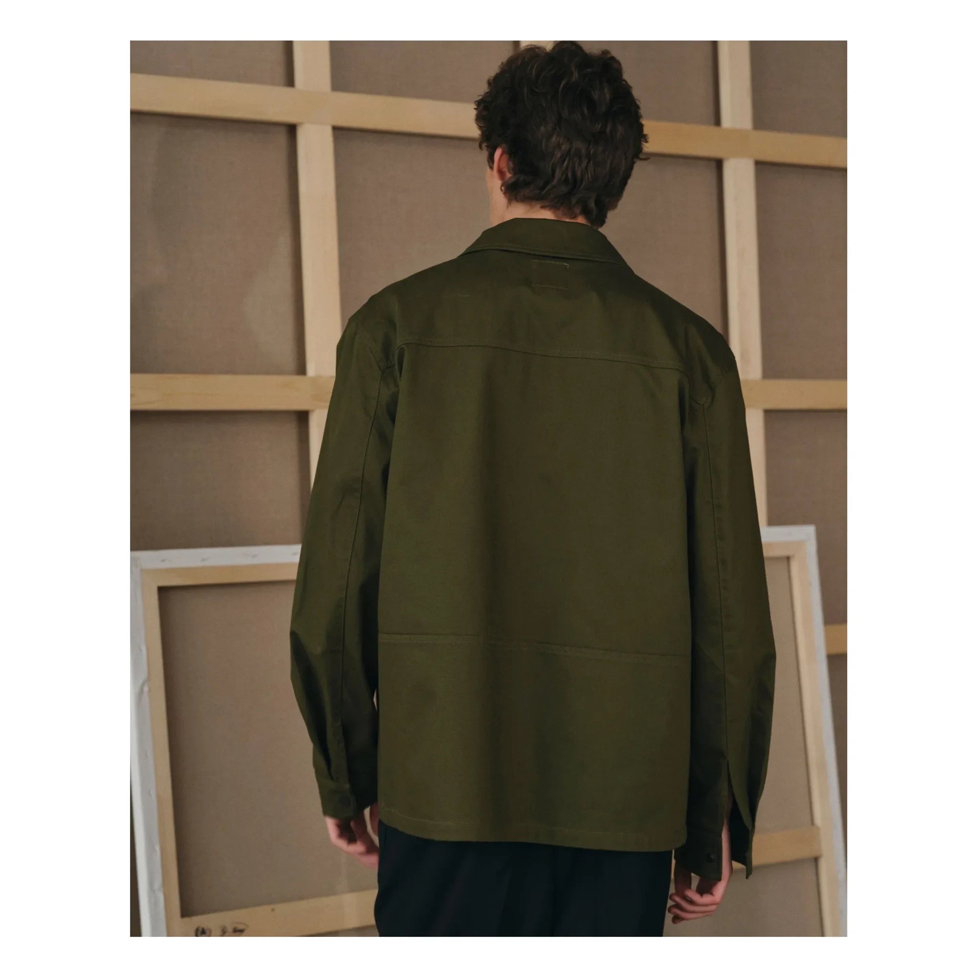 Noyoco - Vancouver Organik Pamuk Ceket | Forest Green
