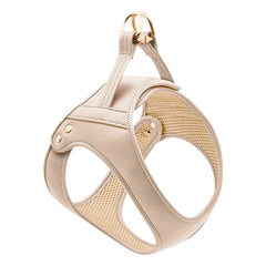Cafide - Veganes Hundehalsband aus Leder | Beige