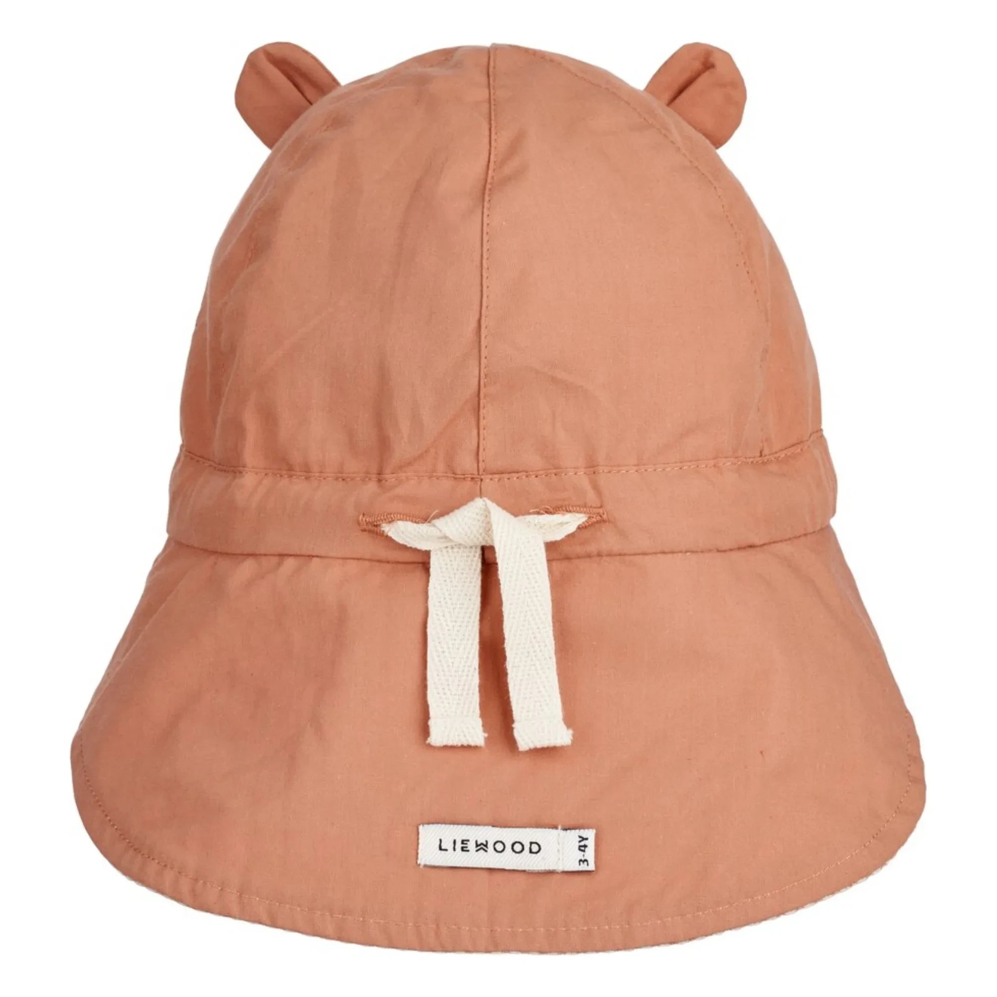 Liewood - Gorm Organic Cotton Anti-UV Reversible Hat | Dust Pink