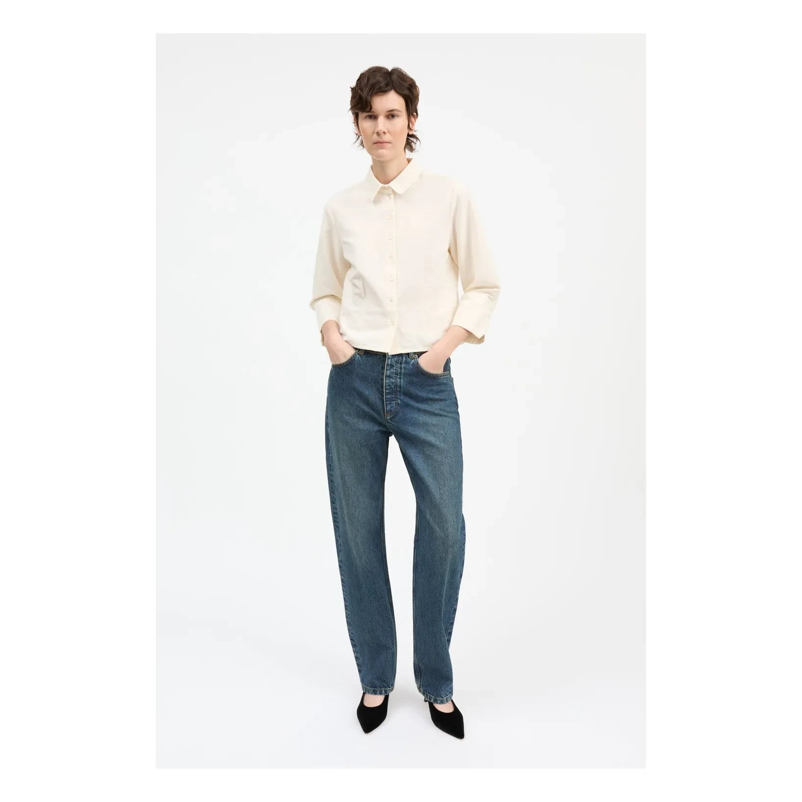 Skall Studio - Organik Pamuk Jean | Mavi
