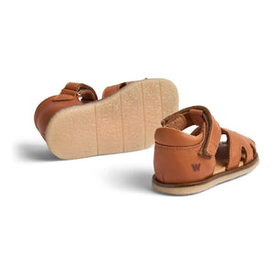 Wheat - Lowe Abeilles Leather Sandals | Brown