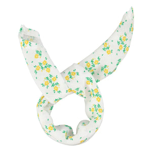 Piupiuchick - Organik Pamuk Çiçekli Bandana | Sarı