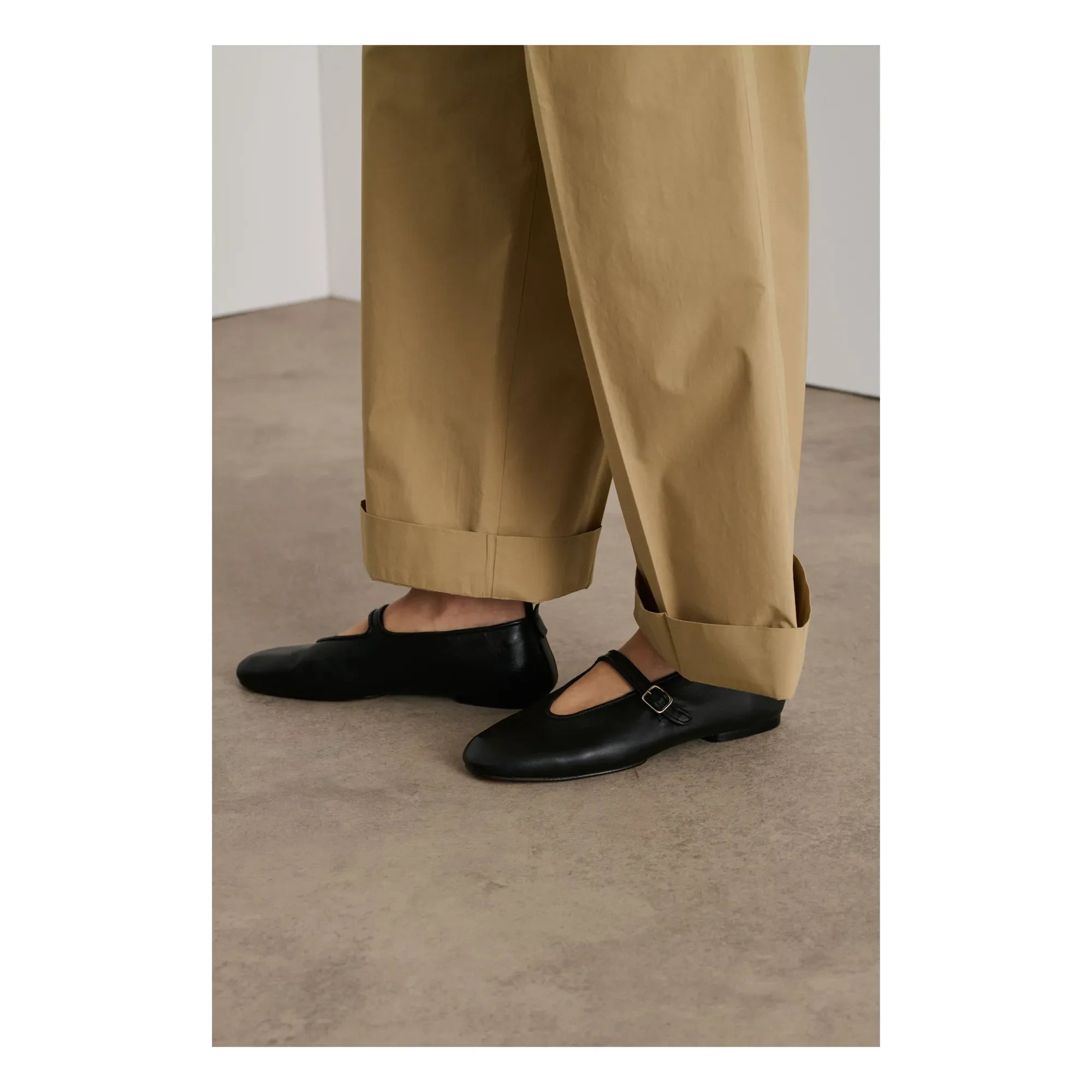Soeur - Madeline Lederballerinas | Schwarz