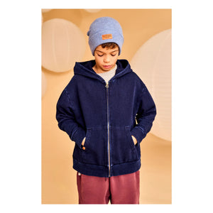 AO76 - Eldo Denim Organik Pamuklu Sweatshirt | Lacivert