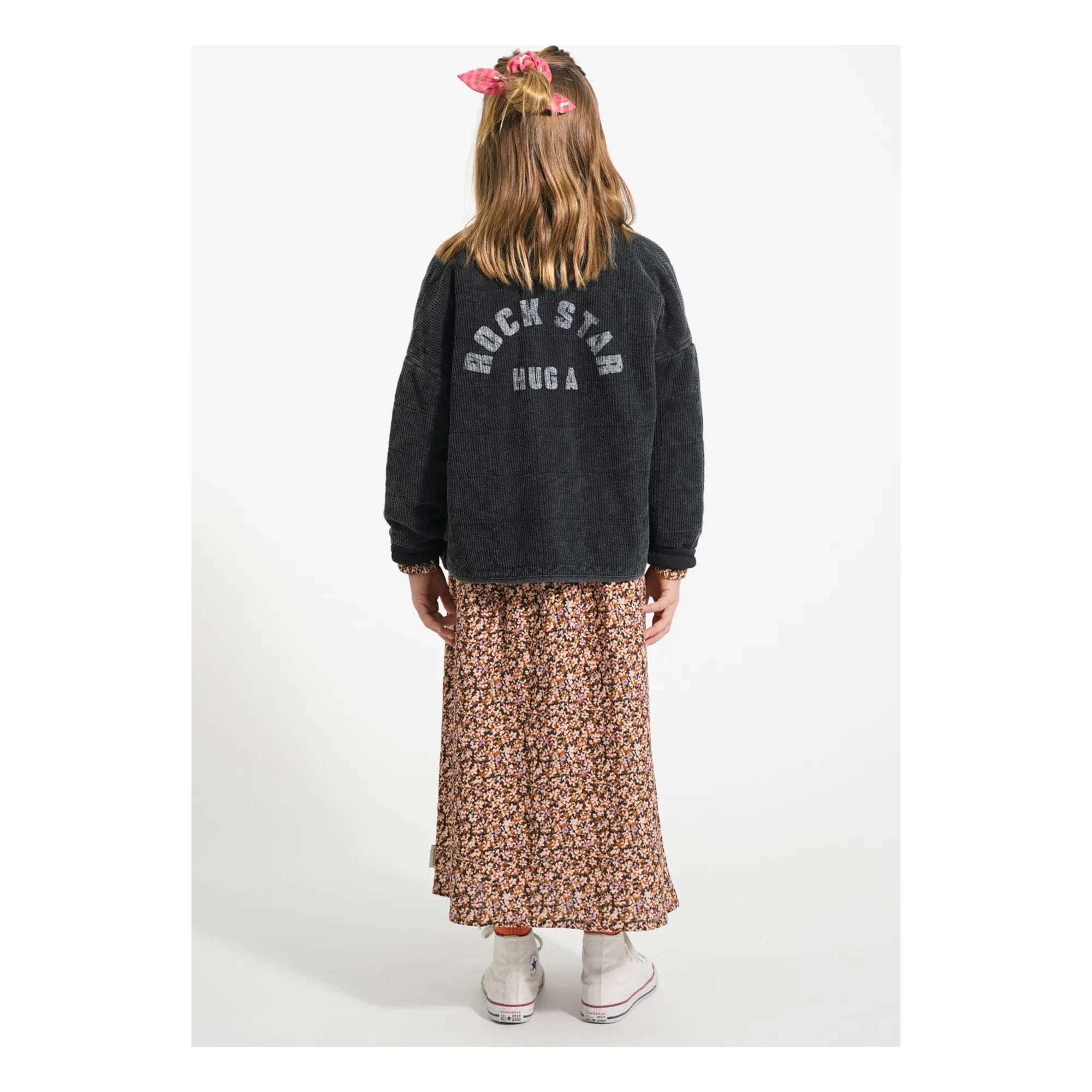 Piupiuchick - Organic Cotton Ribbed Quilted Jacket | Black