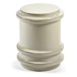 Serax - Pawn Stone Ceramic Side Table, Marie Michielssen | Cream