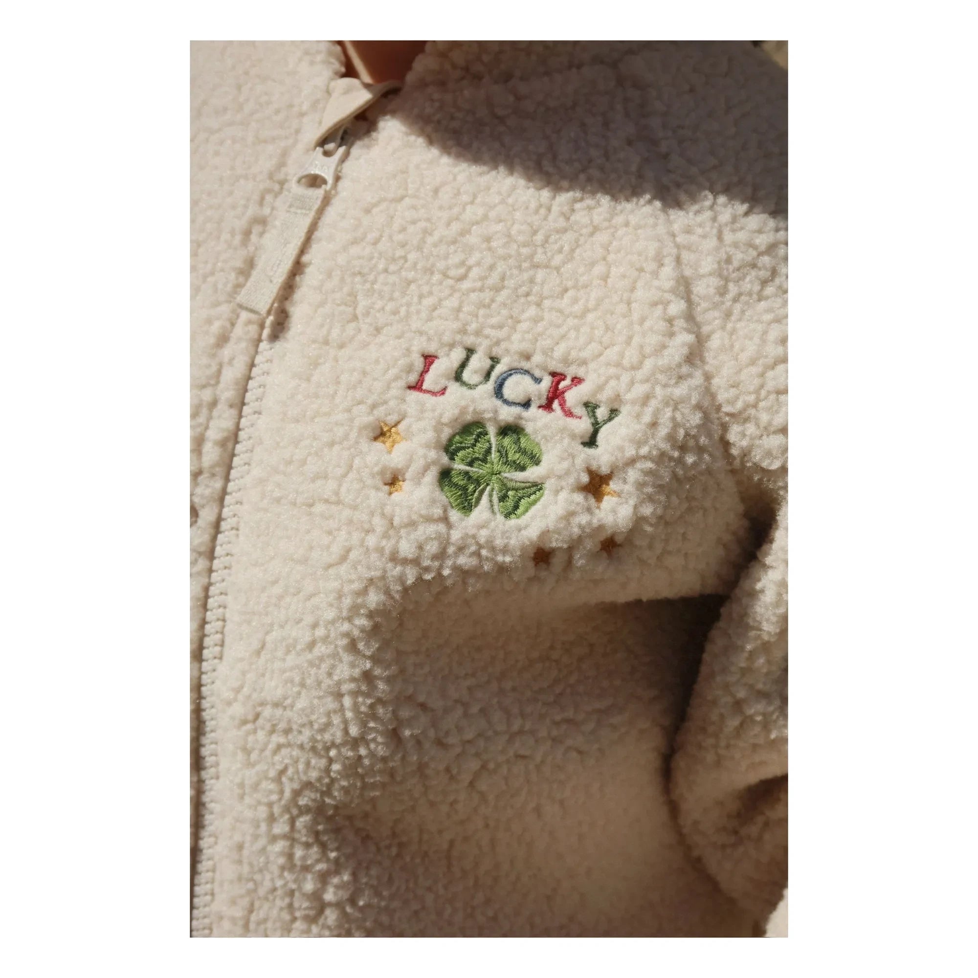 Konges Sløjd - Lucky Recycled Fibre Jazz Sherpa Jacke | Beige