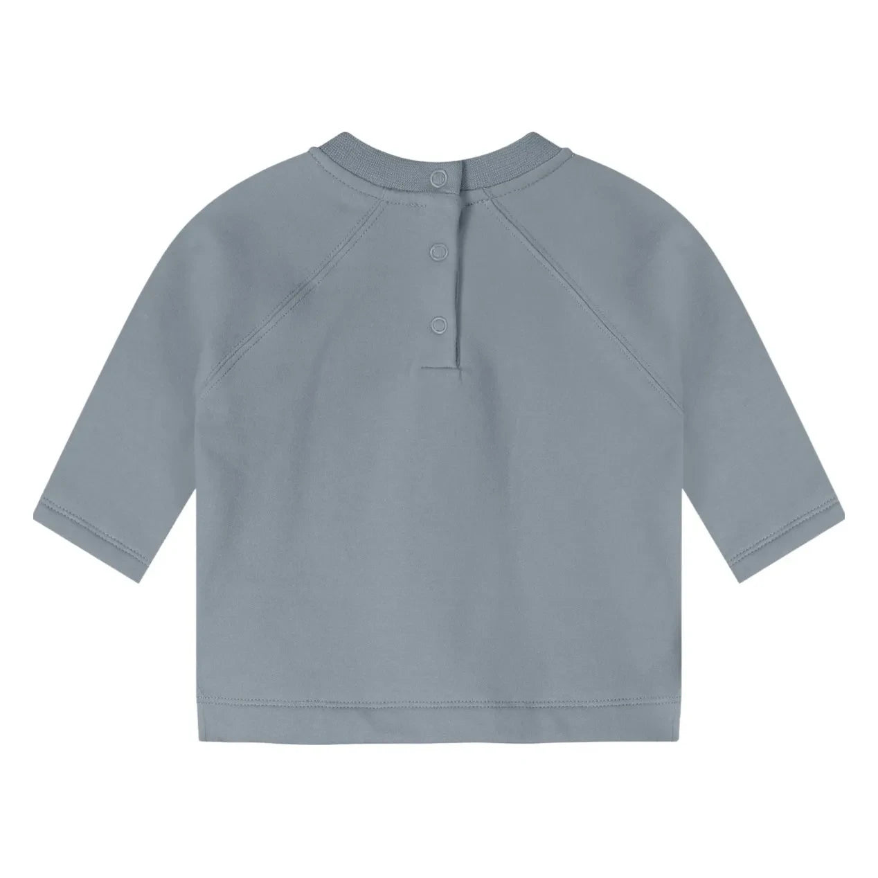 Gray Label - Organik pamuk düz sweatshirt | Gri