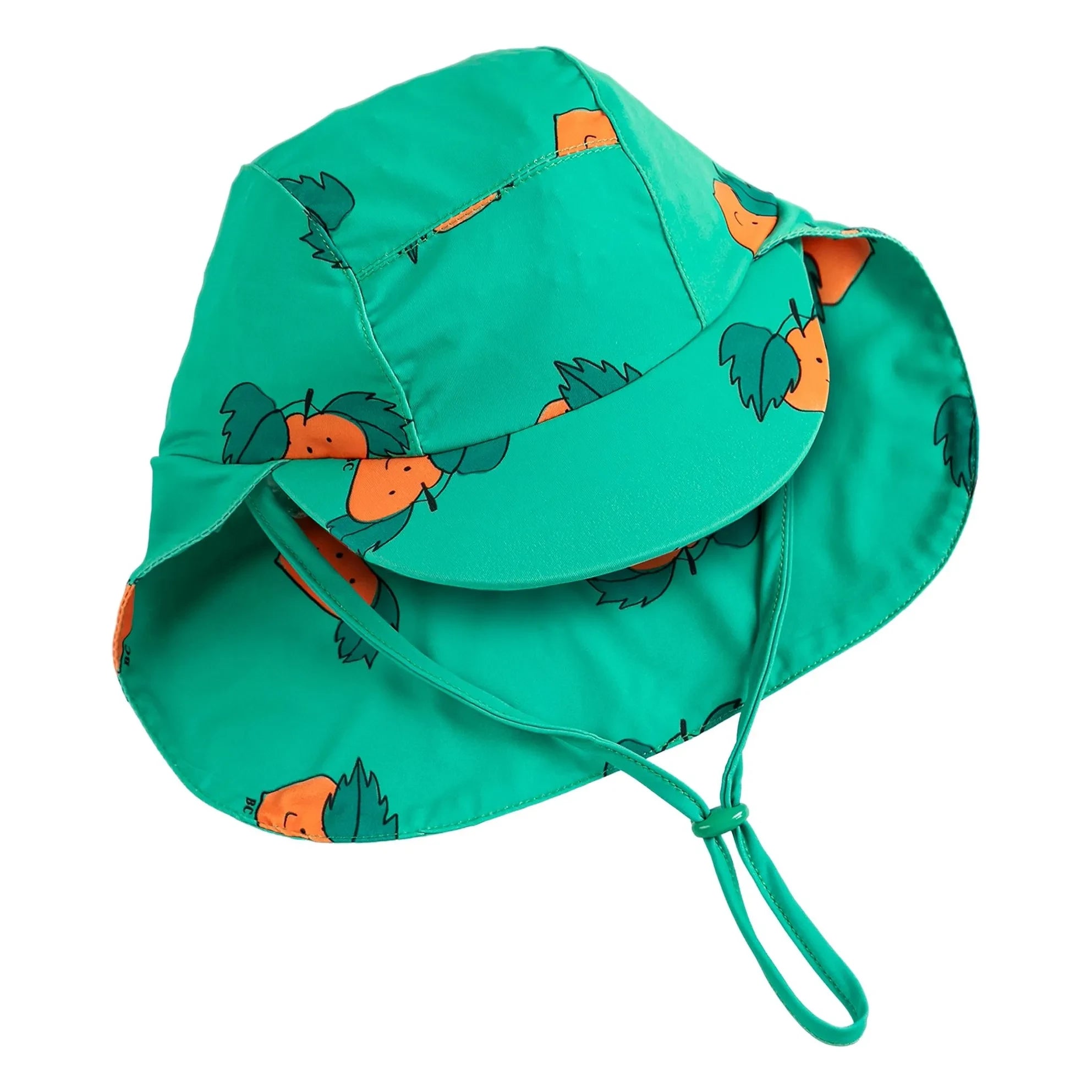 Bobo Choses - Orangefarbene Badekappe | Grün