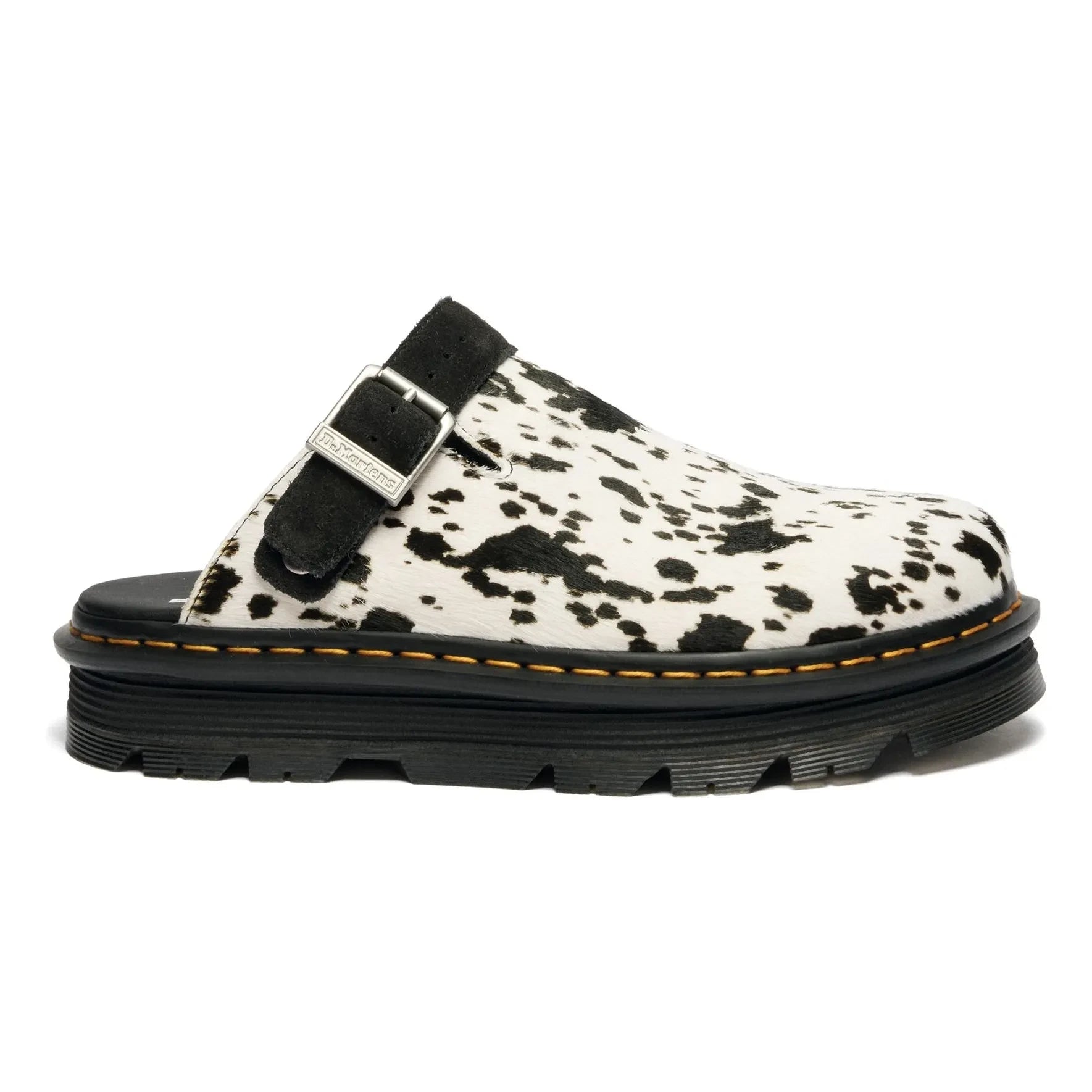 Dr Martens - Zebzag Dalmatian terlikler | Beyaz