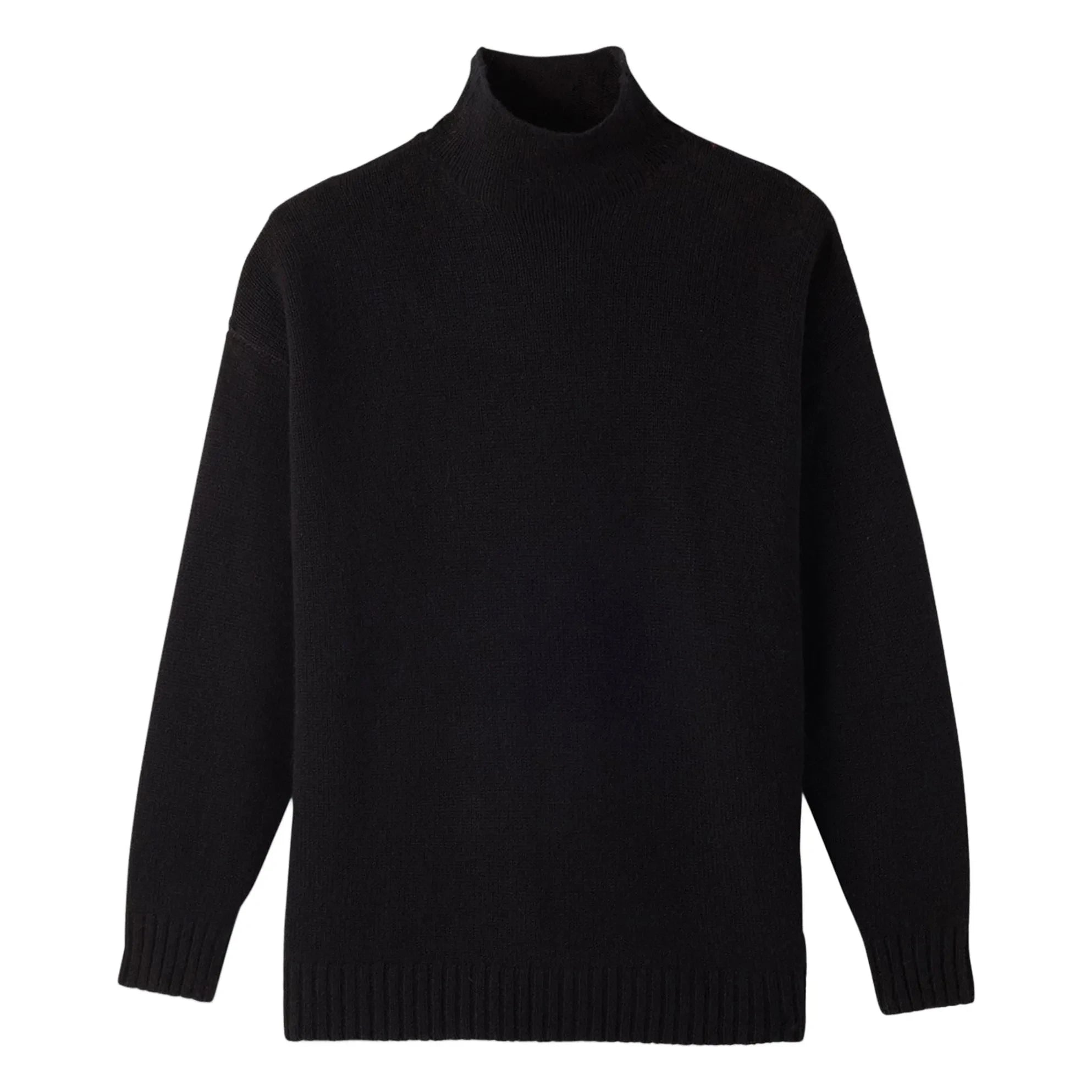 Bompard – Kaschmir-Rollkragenpullover | Schwarz